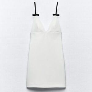 Zara Short Dress With Bows